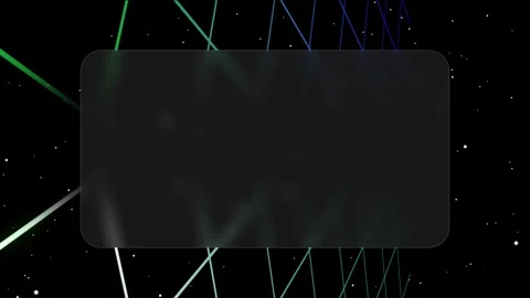 Glass morphism on Abstract sci-fi grid or wireframe net footage. Dynamic Stock Footage 269129860