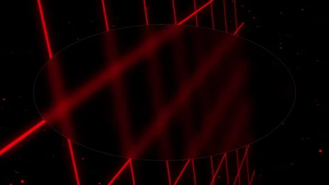 Glass morphism on Abstract sci-fi grid or wireframe net footage. Dynamic Video stock 269134007