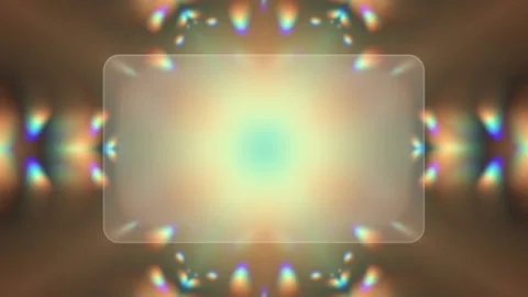 Glass morphism. Blur effect Stock Footage 259286780