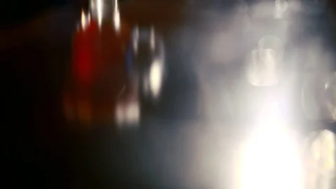 Glass with mulled wine. Stock Footage 80309214