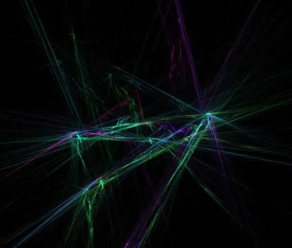 Glass needles Stock Illustration