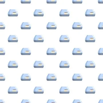 Glass object pattern creating abstract repeating background texture Illustrazione stock