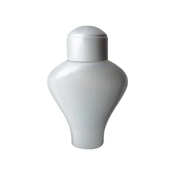Glass perfume bottle. Stock Illustration