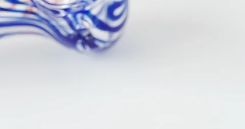 Glass-pipe-blured-tight Stock Footage 94832378