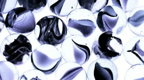 Glass play marbles Vídeo Stock 21300960