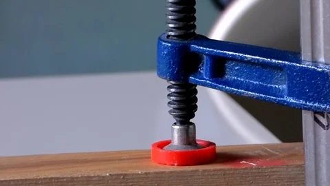 Glass processing grinding wheel Video stock 93735508