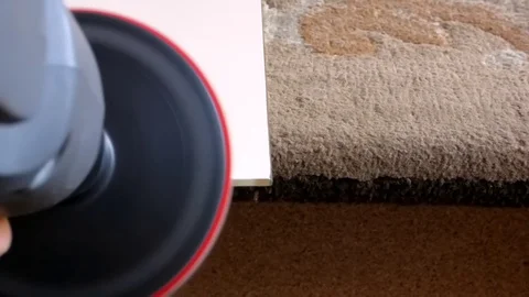 Glass processing grinding wheel Stock Footage 93735539