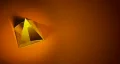 glass pyramid background HD Footage