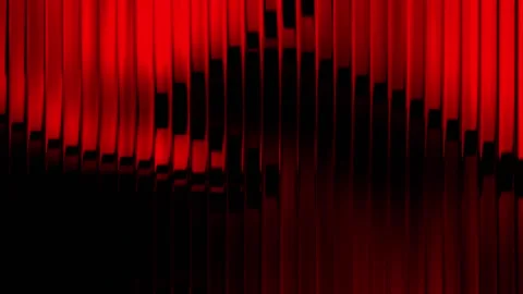 Glass red dancing lines wall disco background VJ loop0001-0300 Stock Footage 341339902