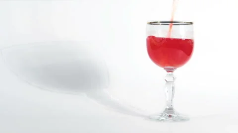 A glass of red wine Stock-Footage 924846