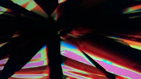 Glass Reflection Flying Animation Background Stock Footage 234322038