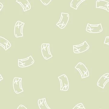 Glass replacement line vector seamless pattern Stock Illustration