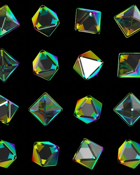 Glass rhomb pattern	 Stock Footage 285222561