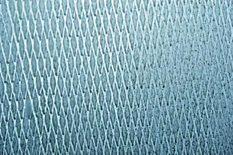 Glass ribbed surface with a triangle pattern 写真素材