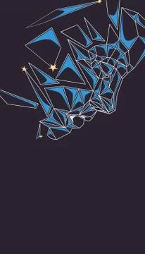 Glass robot 스톡 일러스트