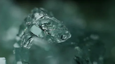 Glass rock (static close up) Stock Footage 6405047