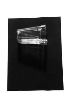 Glass shadow Stock Photos