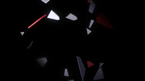 Glass Shatter 2 Video stock 6531550