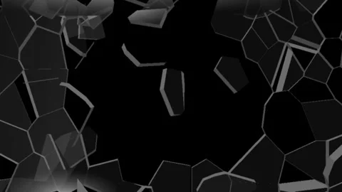 A glass shatter breaks into small pieces. damage motion. Video stock 334974646