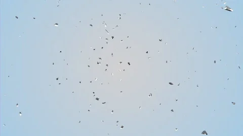 Glass shatter with bright background 스톡 동영상 146751729