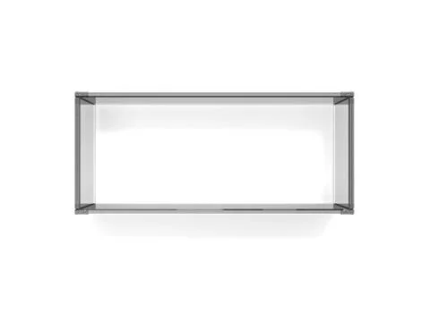 Glass shelf Stock Illustration