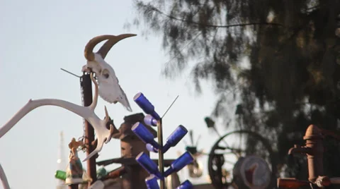 Glass Skull 動画素材 33047545