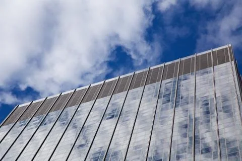 Glass Skyscraper Facade Stock Photos