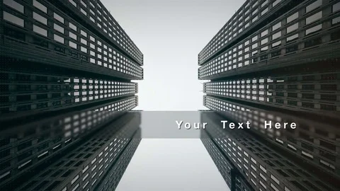 Glass Slideshow After Effects stock