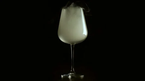 Glass with smoke 動画素材 168796371