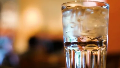 Glass of soda Stock Footage 83621382