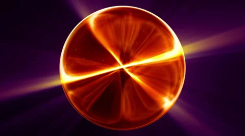 Glass Sphere Abstract LOOP DualColor Stock Footage 27417064