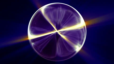 Glass Sphere Abstract LOOP Violet 스톡 동영상 27415925