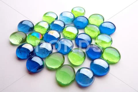 Glass spheres Stock Photos