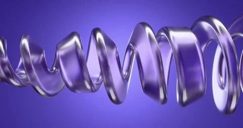 Glass spiral background	 Video stock 303341926