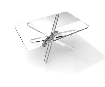 Glass table Stock Illustration