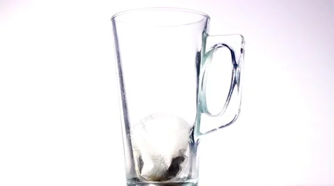 Glass of tea Stock Footage 46724465