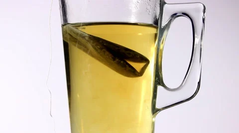 Glass of tea Stock Footage 46725062
