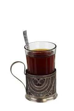 A glass of tea Stock Photos
