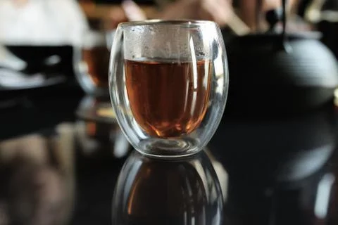 Glass of tea Stock Photos