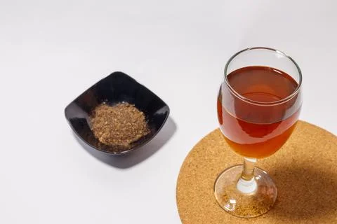 A glass of tea Stock Photos