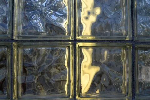 Glass Texture Closeup View Stock-Fotos