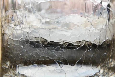 Glass texture pattern background with dark line Stock Photos