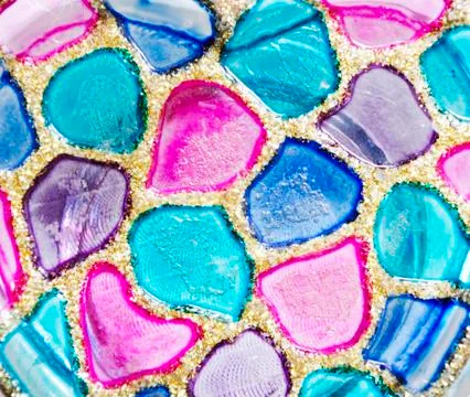 Glass texture Stock Photos