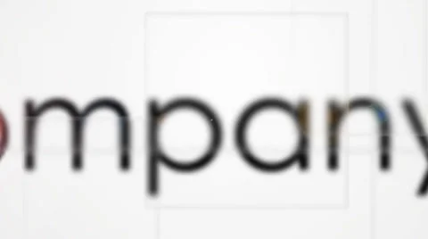 Glass Tiles Professional Logo After Effects stock