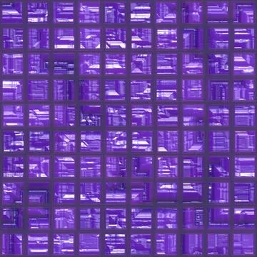 Glass tiles seamless generated texture Stock Illustration