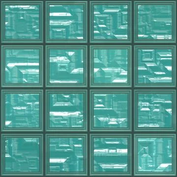 Glass tiles seamless generated texture 스톡 일러스트