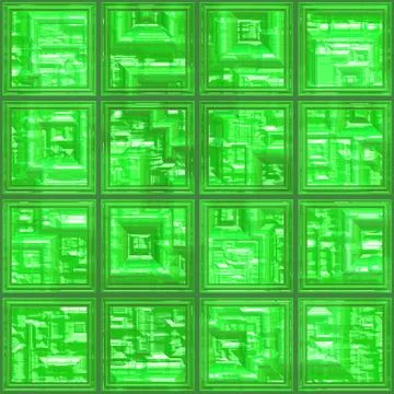 Glass tiles seamless generated texture Stock Illustration