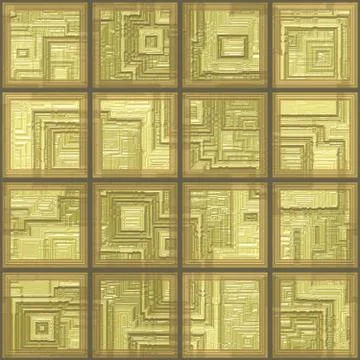 Glass tiles seamless generated texture Stock Illustration