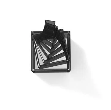 Glass tower Stock Illustration