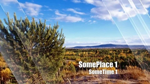 Glass Transition Slideshow Stock After Effects